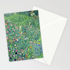 Gustav Klimt Italian Garden Stationery Card Gallery Image 2