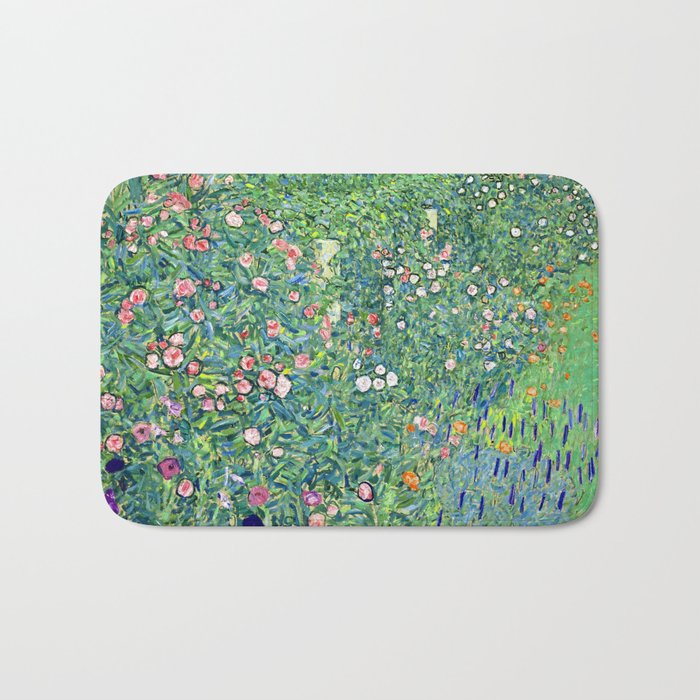 Gustav Klimt Italian Garden Bath Mat Gallery Image 1