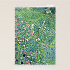 Gustav Klimt Italian Garden Stationery Card Gallery Image 2