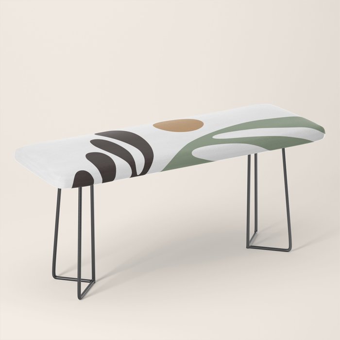 Simplicity Leaf and Sun Duo Bench Gallery Image 1