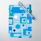 Mid Century Modern 74.2 Wrapping Paper Gallery Image 1