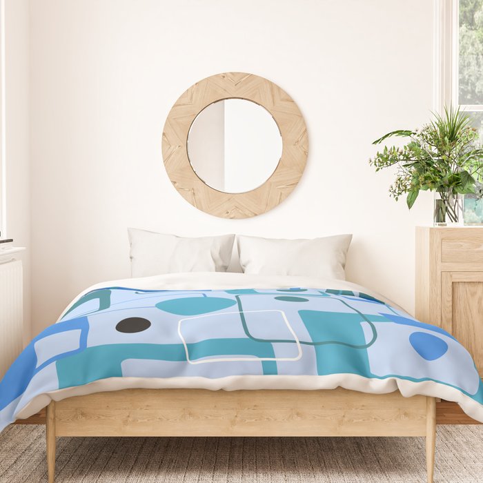 Mid Century Modern 74.2 Duvet Cover Gallery Image 3