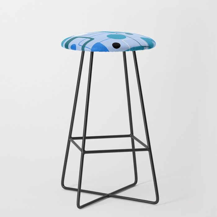Mid Century Modern 74.2 Stool Gallery Image 1