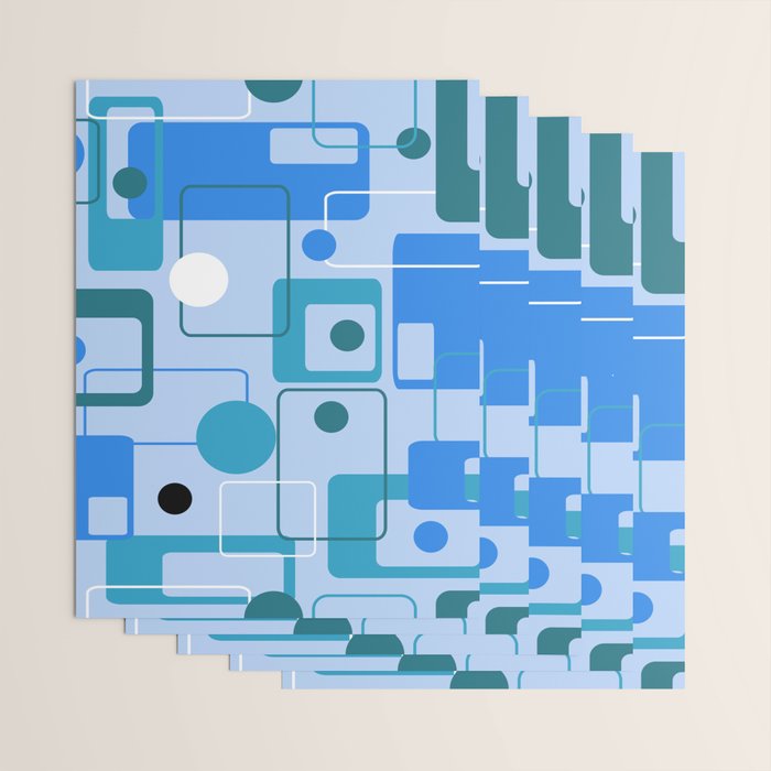 Mid Century Modern 74.2 Wrapping Paper Gallery Image 3