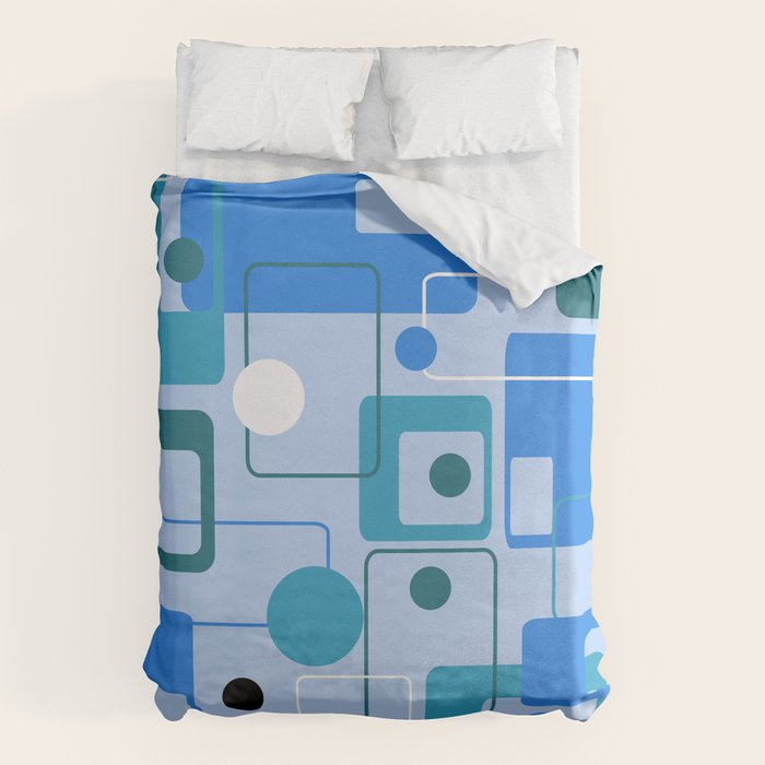 Mid Century Modern 74.2 Duvet Cover Gallery Image 1