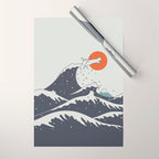 Cat Landscape 55C Wrapping Paper Gallery Image 1