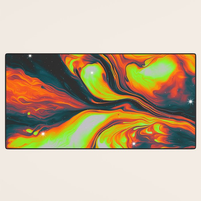 TWIN FLAME Desk Mat Gallery Image 3