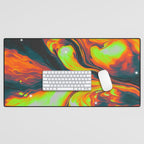 TWIN FLAME Desk Mat Gallery Image 1