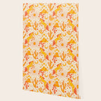 Desert Unicorn - yellow and red-orange Wallpaper Gallery Image 2