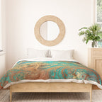 Ornament Rust Texture 07 Duvet Cover Gallery Image 3