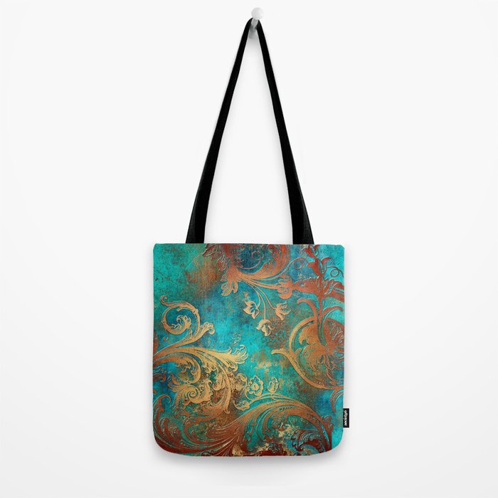 Ornament Rust Texture 07 Tote Bag Gallery Image 2