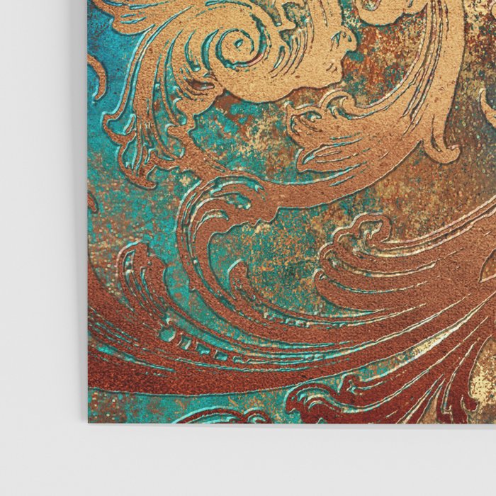 Ornament Rust Texture 07 Poster Gallery Image 3