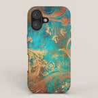 Ornament Rust Texture 07 iPhone Case Gallery Image 1
