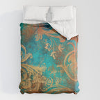 Ornament Rust Texture 07 Comforter Gallery Image 6