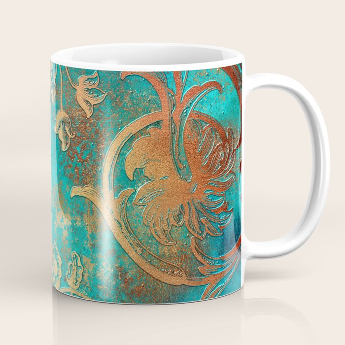 Ornament Rust Texture 07 Coffee Mug Gallery Image 1