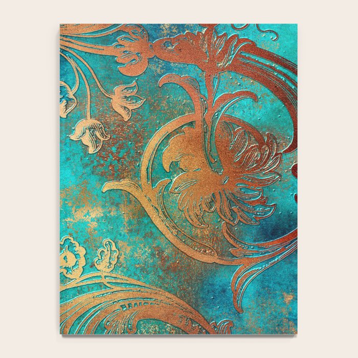 Ornament Rust Texture 07 Notebook Gallery Image 4