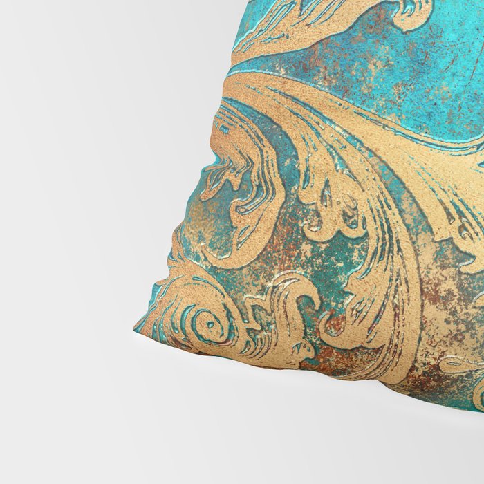 Ornament Rust Texture 07 Pillow Sham Gallery Image 4