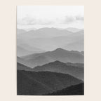 Forest Fade - Black and White Landscape Nature Photography Poster Gallery Image 4