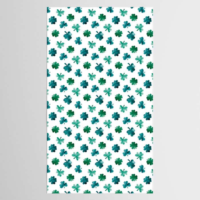 St. Patrick's Day Shamrocks Tablecloth Gallery Image 2