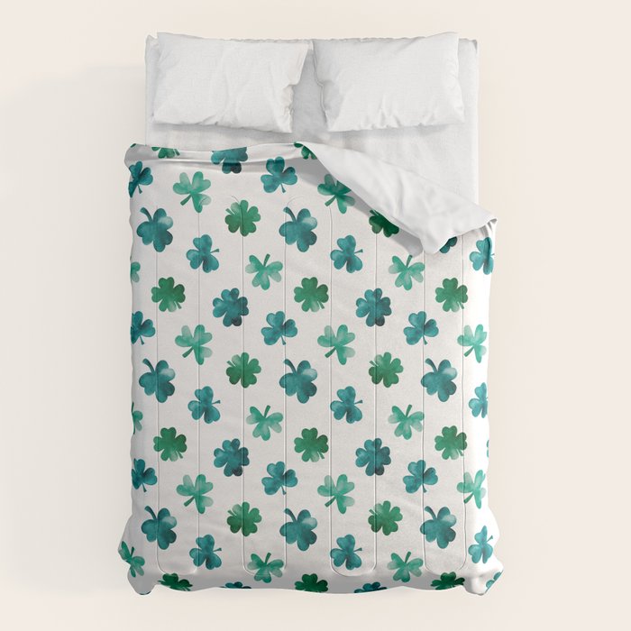 St. Patrick's Day Shamrocks Comforter Gallery Image 1