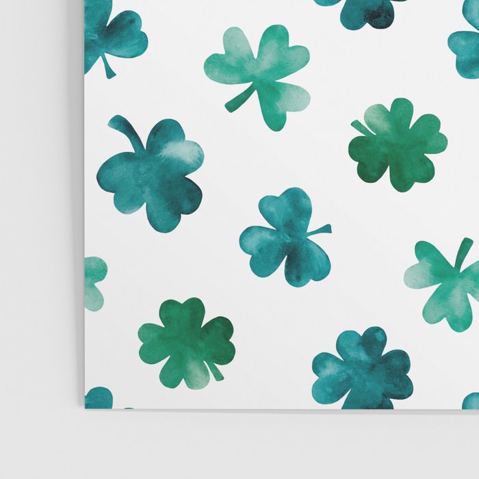 St. Patrick's Day Shamrocks Poster Gallery Image 3