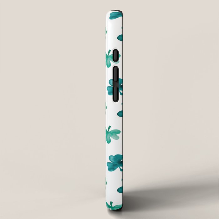 St. Patrick's Day Shamrocks iPhone Case Gallery Image 2