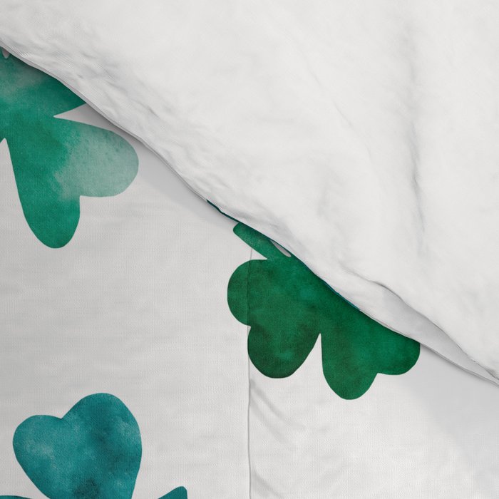 St. Patrick's Day Shamrocks Comforter Gallery Image 4