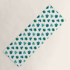 St. Patrick's Day Shamrocks Yoga Mat Gallery Image 1