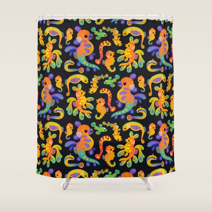 Pipefish Shower Curtain Gallery Image 1