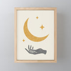 Moonlight Hand Mini Art Print Gallery Image 1