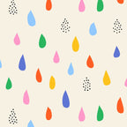 Happy Raindrops - Kids Minimalist Pattern Coffee Mug Gallery Image 2