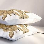Giraffes - Sepia Palette Pillow Sham Gallery Image 3
