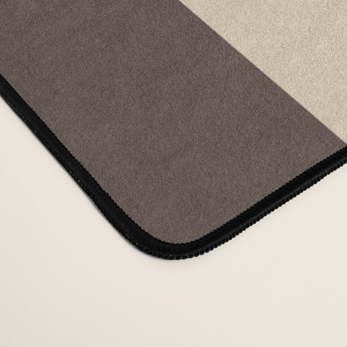 Brown Stripes And Flowers Desk Mat Gallery Image 4