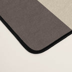 Brown Stripes And Flowers Desk Mat Gallery Image 4