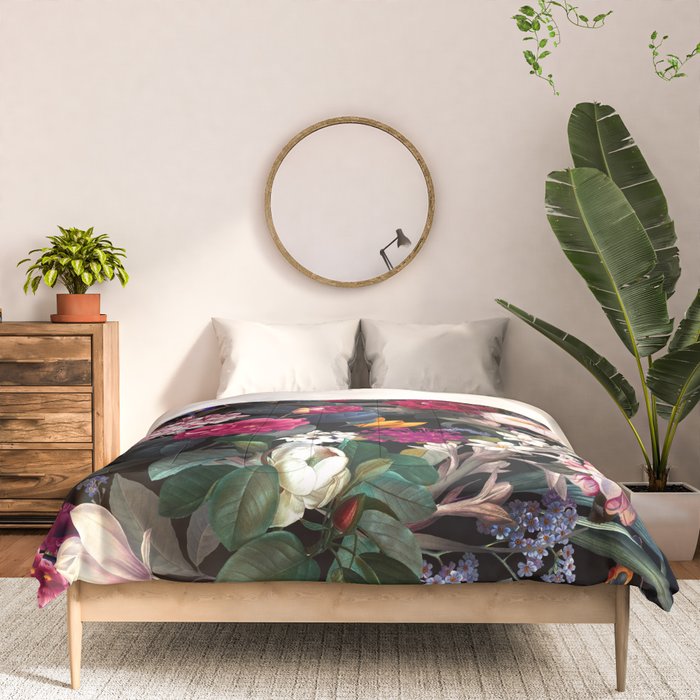 Floral Spice II - Night Comforter Gallery Image 3
