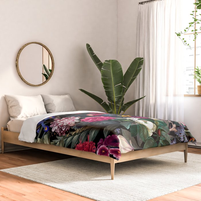 Floral Spice II - Night Comforter Gallery Image 2