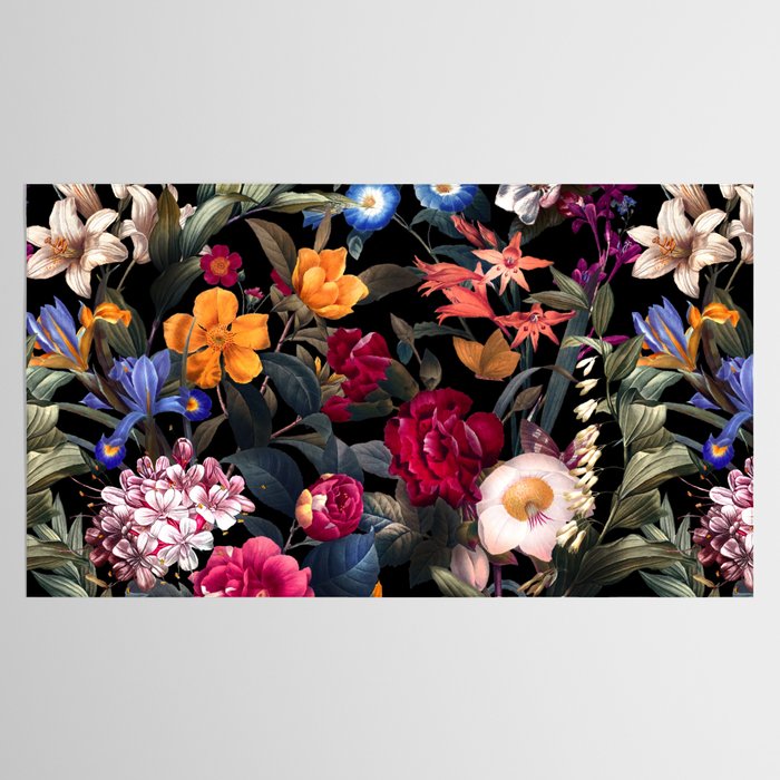 Floral Spice II - Night Tablecloth Gallery Image 2