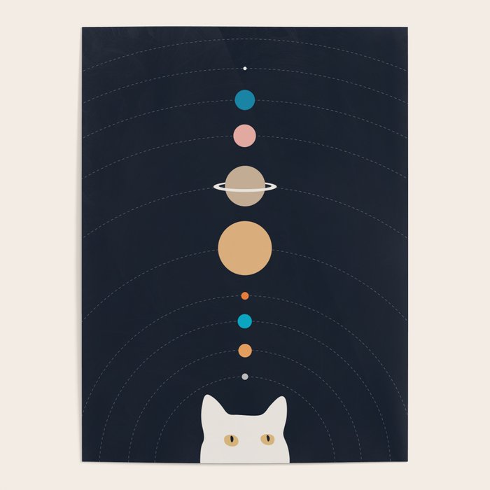 Cat Landscape 125 Poster Gallery Image 4