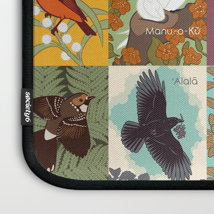 Birds of Hawaii Laptop Sleeve Gallery Image 3