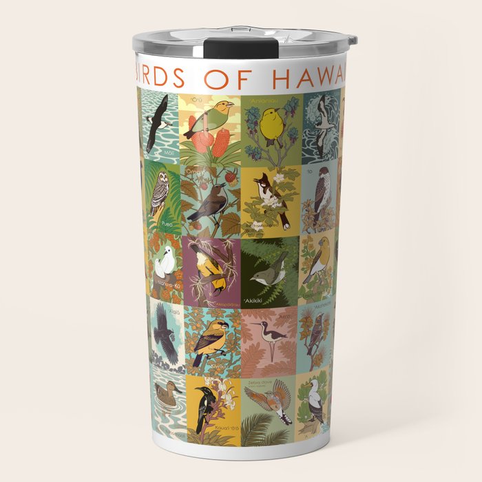 Birds of Hawaii Travel Mug Gallery Image 1