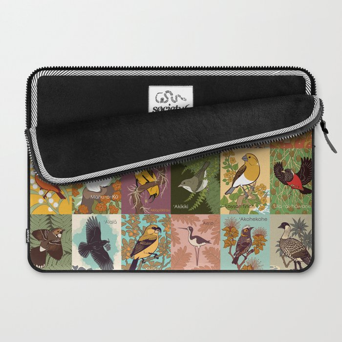 Birds of Hawaii Laptop Sleeve Gallery Image 2