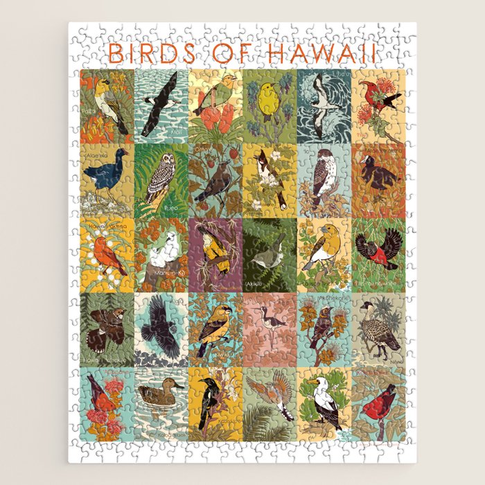 Birds of Hawaii Jigsaw Puzzle Gallery Image 1