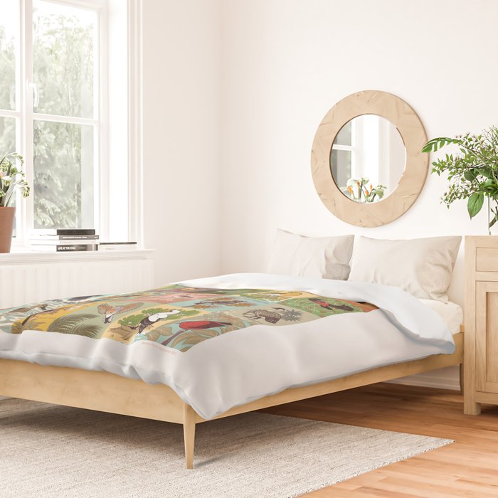 Birds of Hawaii Duvet Cover Gallery Image 2