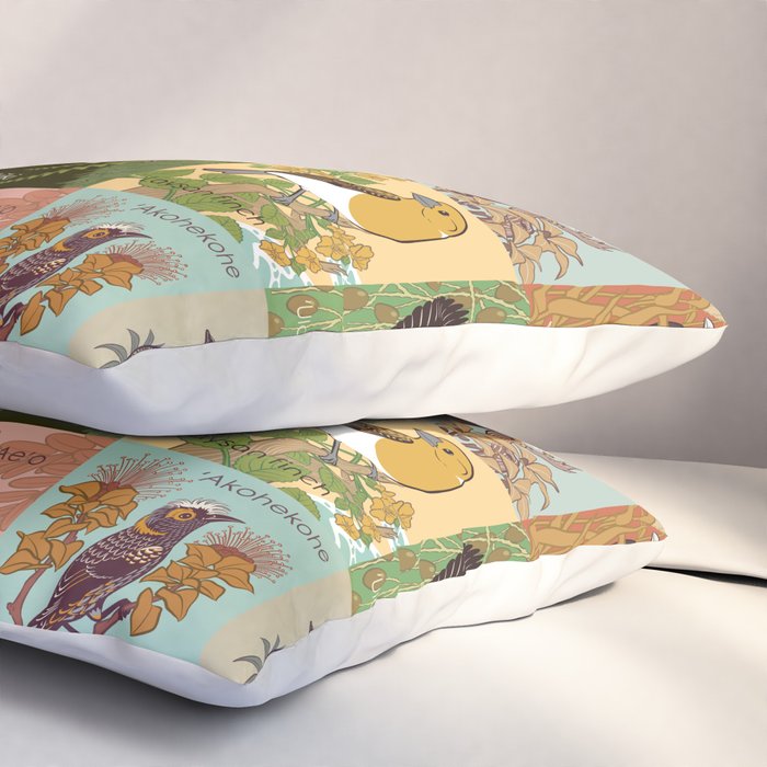 Birds of Hawaii Pillow Sham Gallery Image 3