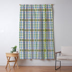 Vibrant Plaid Fusion C Window Curtain Gallery Image 5