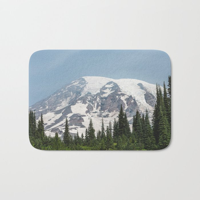 Mount Rainier National Park Bath Mat Gallery Image 1
