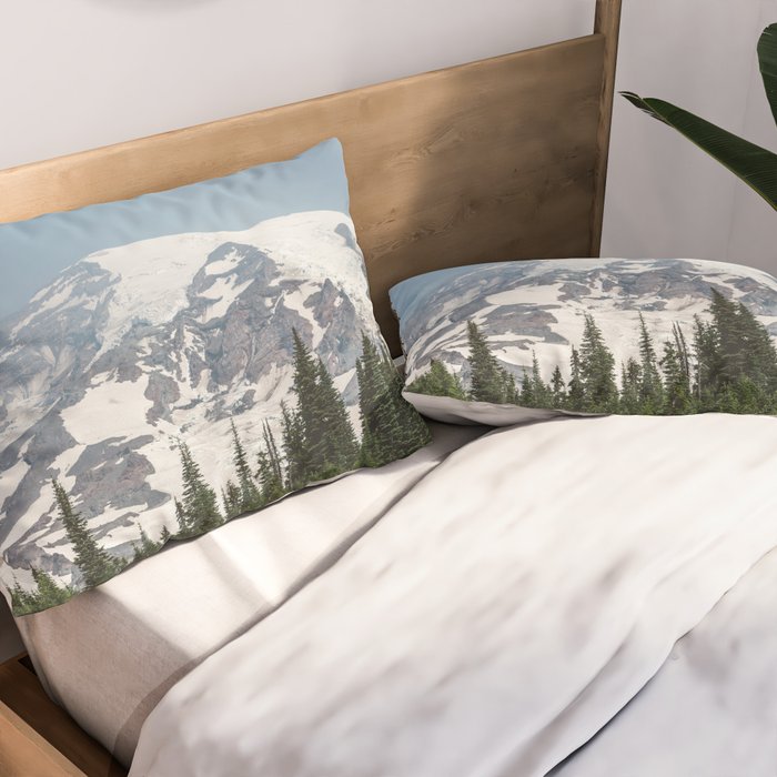 Mount Rainier National Park Pillow Sham Gallery Image 2