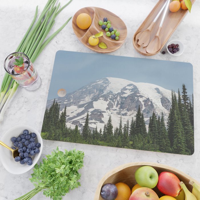 Mount Rainier National Park Cutting Board Gallery Image 2