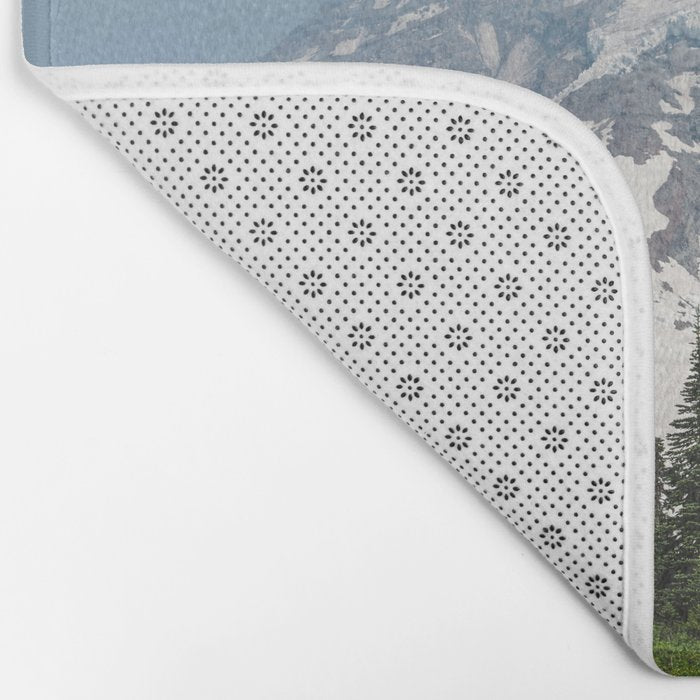 Mount Rainier National Park Bath Mat Gallery Image 2