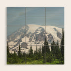 Mount Rainier National Park Wood Wall Art Gallery Image 1